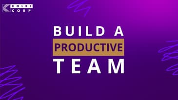 Here's How You Build a Productive Team