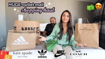 Los Angeles Shopping Haul at Citadel Outlets | Indian in America | Aanam C
