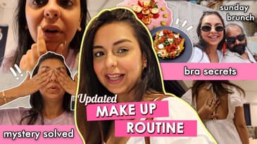 New everyday makeup routine, what to wear inside backless clothes, brunching!