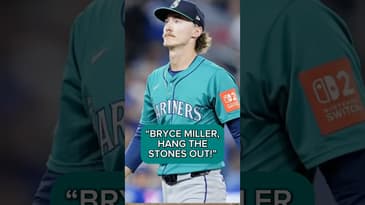 BRYCE MILLER SHOWS UP HUGE FOR THE MARINERS IN GAME ONE #mlb #baseball #mariners