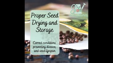 Proper Seed Drying and Storage - Ep. 216