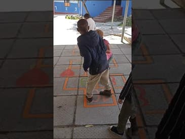 Playing Hopscotch in South Africa!