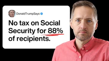 Trump Signs Tax Bill: 88% Pay $0 on Social Security?
