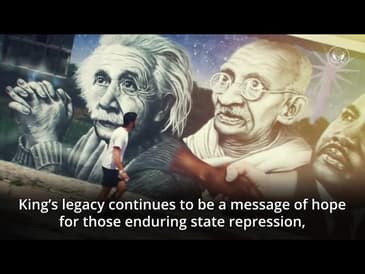 Dr  Martin Luther King Jr   Global beacon for unalienable rights