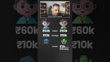 Rs. 100 DAILY se kitna BADA DIFFERENCE hua?! | Ankur Warikoo #shorts