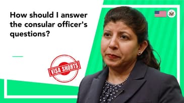 #VisaShorts: How should I answer the consular officer's questions?