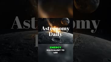 This Asteroid Impact Would Equal 400 Hiroshima Bombs #space #astronomy #shorts