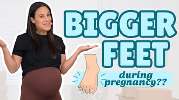 Bigger Feet During Pregnancy Improve Your Posture to Help!
