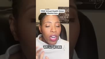 FREE Virtual Health Vision Masterclass