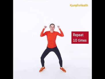 Day 4: The Sumo Jump | #JumpForHealth