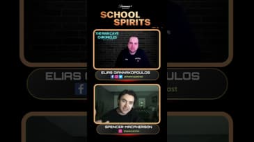 Spencer MacPherson: Inside Scoop on SCHOOL SPIRITS #shorts #schoolspirits #paramountplus