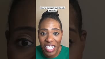 How to Manage Insulin Levels Naturally #fyp #youtubeshorts