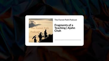 Fragments of a Teaching | Ajahn Chah | The Forest Path Podcast
