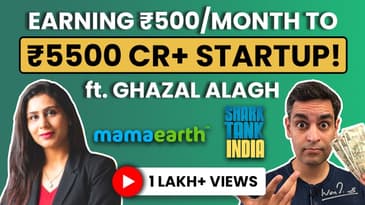SHARK TANK Ghazal Alagh on Business, Money and MORE! | Money Talks | Warikoo Hindi