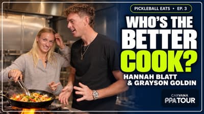 Hannah Blatt & Grayson Goldin Turn Up the Heat | Pickleball Eats Ep. 3