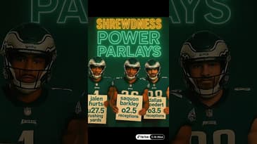 Shrewdness MNF Power Parlay!#MNF #NFL #sportsbetting #Eagles #Packers