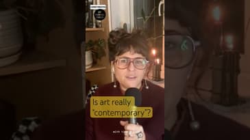 Why are visual arts “contemporary”? Why focus on the present, when obsessed with history? #