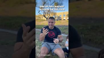 One of my craziest injuries on the field | Dr. Chris Garcia