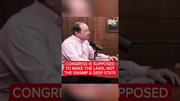 Congress is Supposed to Make the Laws, Not the Swamp & Deep State