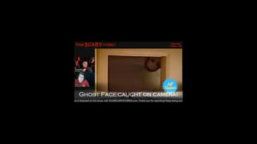 Real footage of ghost’s face caught on camera! #scary #YourScaryStories #horrorstories #JeffYouTube