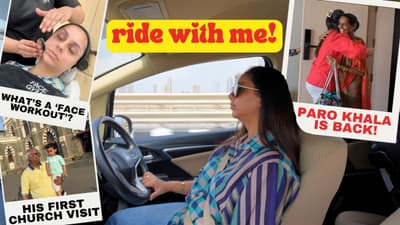 SO MANY EXCITING MOMENTS! face gym in India, PK is BACK & Rapha's first time ⛪️ | Aanam C Vlog