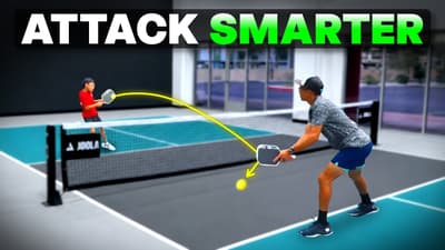 Stop Attacking Hard and Start Attacking Smarter in Pickleball