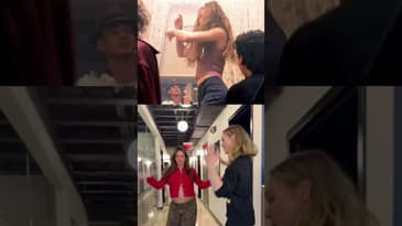 Julia Stiles is back! Dancing to promote her movie #wishyouwerehere  #10thingsihateaboutyou