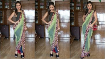 How To Drape A Saree: Cocktail Style | What When Wear