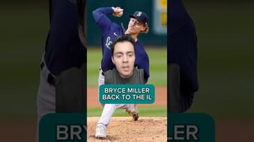 MARINERS SEND BRYCE MILLER BACK TO THE INJURED LIST #mlb #baseball #mariners