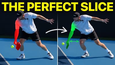 They say don't slice returns. This pro does anyway.