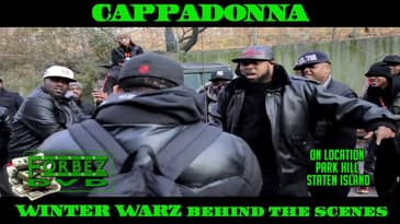 Cappadonna Behind The Scenes At Winter Warz Video Shoot (Classic Verse)