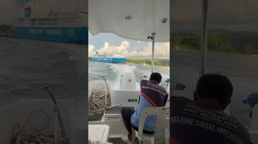 Crossing to Boracay is about 1,000 pesos. #boracay #boracayisland #philippineislands #cebupacific