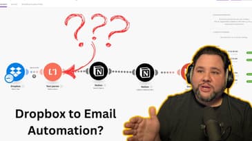 Delegate Your Podcast Editing...with Automation! (Make, Dropbox, Notion, Gmail Tutorial)