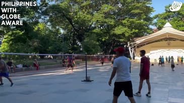 Badminton Is So Popular Here! A Globe Aware Summer in the Philippines