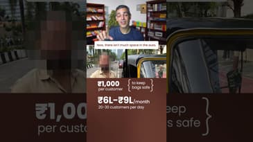 Auto Driver ki LOCKER FACILITY - Monthly EARNINGS kitni?! | Ankur Warikoo #shorts