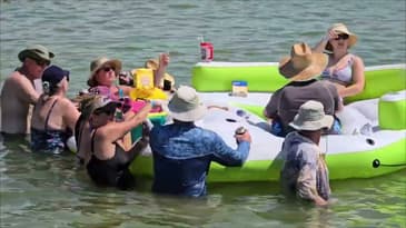 Biggest party of the year,  on sandpoint. 