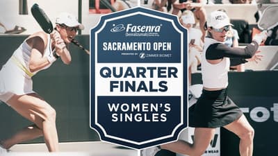 Kaitlyn Christian v Isabella Dunlap at the Fasenra Sacramento Open