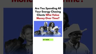 Unlocking Profits By Pivoting to Clients Who Value Time Over Money