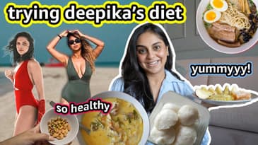 I ate like DEEPIKA PADUKONE for 24 Hours | What Food Deepika Padukone Eats In A Day | Aanam C