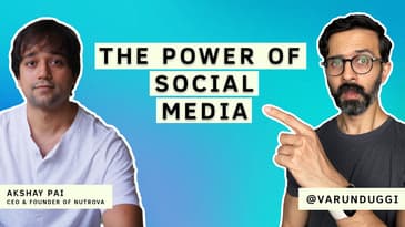 The Role of Social Media in Customer Outreach | Akshay Pillai | Varun Duggi