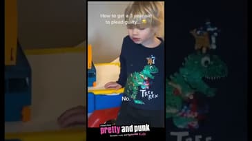 TRICK to get your 3 yrs old to plead Guilty. Genius! 👏😂 C: @thebracesguy #shorts #tricks #parenting