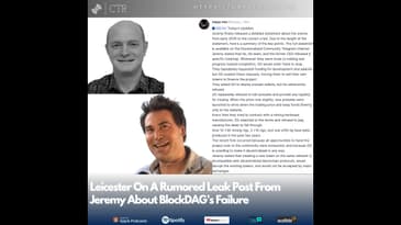 Leicester On A Rumored Leak Post From Jeremy About #BlockDAG’s Failure (OOC) [COLORFUL LANGUAGE]
