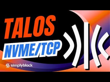 NVMe/TCP Storage for Talos Linux with Simplyblock