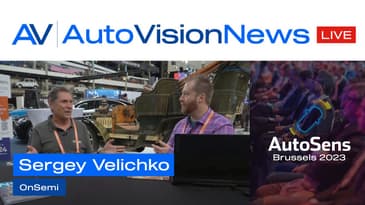 Sergey Velichko - OnSemi - Interview @ AutoSens Brussels 2023
