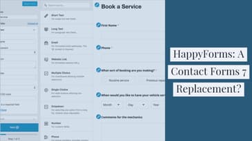 HappyForms: The Contact Forms 7 Replacement?