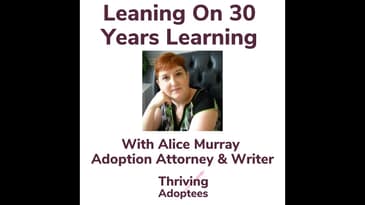 Leaning On 30 Years Learning With Alice Murray Adoption Attorney & Writer
