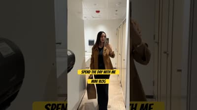 SPEND MY WORKING DAY WITH ME MINI VLOG