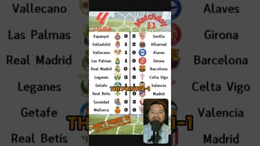 #laliga #matchday #11 in #60seconds or less!