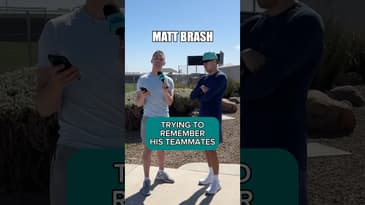 TRYING TO REMEMBER HIS OWN TEAMMATES??