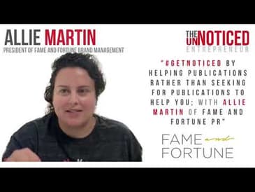 #getnoticed by helping publications rather than seeking for publications to help you